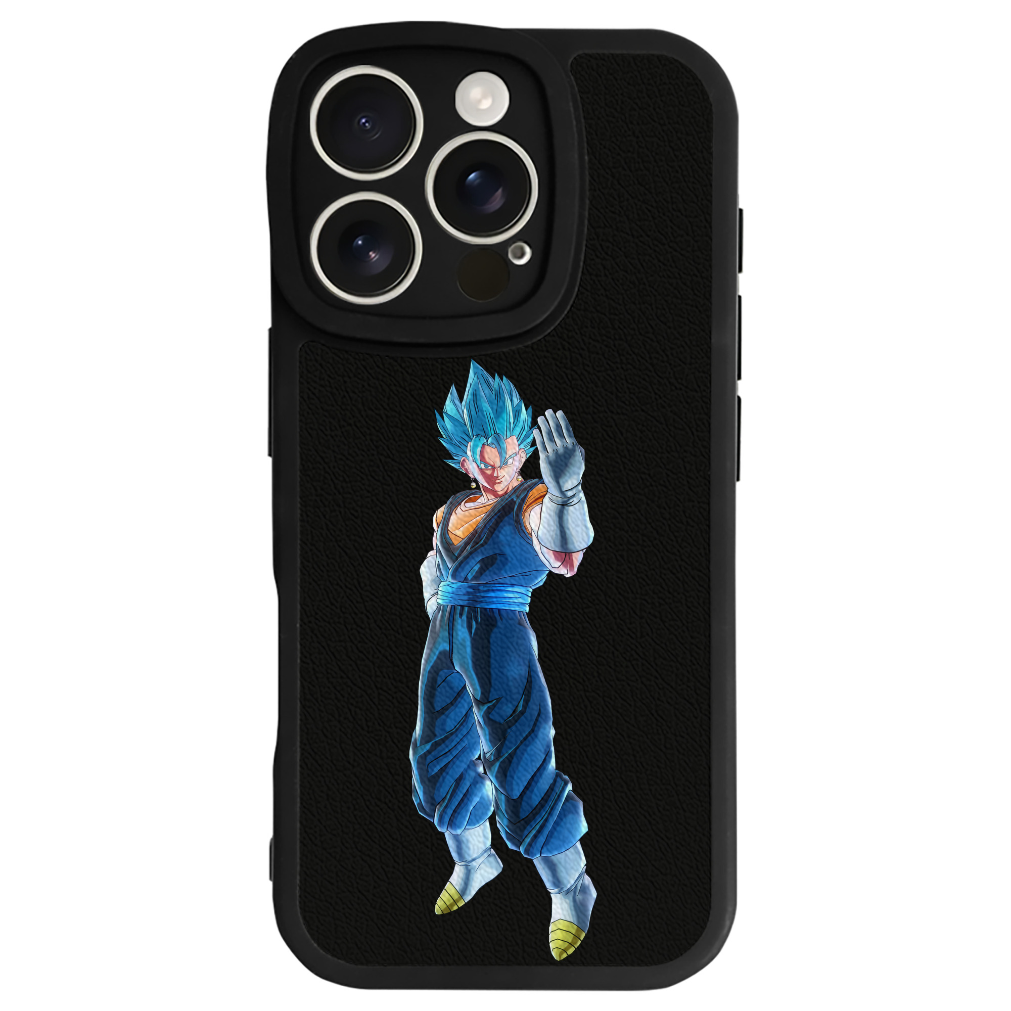 （画像用） ドラゴンボール ベジット DRAGON BALL Vegetto 【iPhone 16シリーズ対応】シリコンスマホケース（レザー調） 材質：シリコン